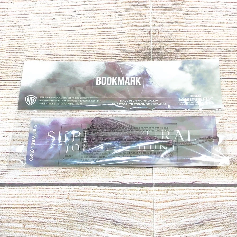 NWT Supernatural Culturefly Sam and Dean Bookmark